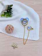 Set DULCE AMOR Largo  / 0-10 Libras/ Celeste