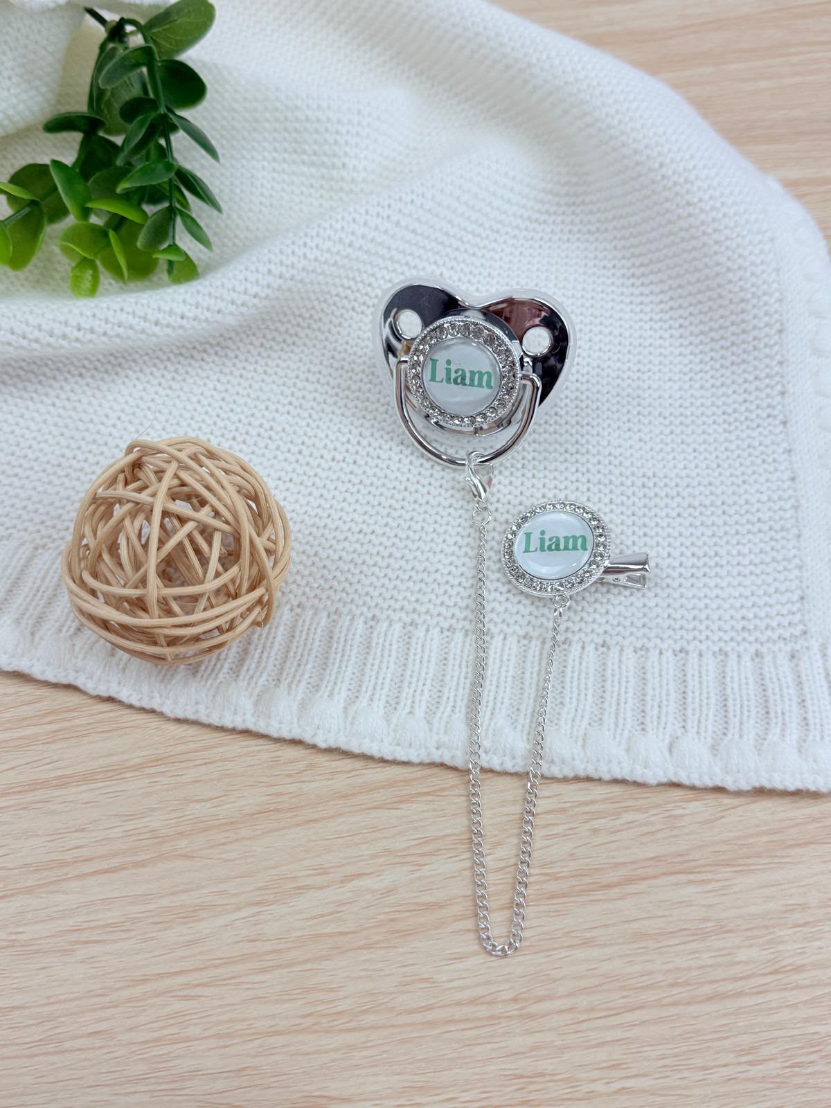 Set DULCE AMOR  Largo enterizo / 0-10 Libras/ Blanco flores